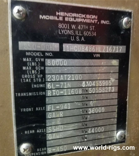 Reedrill 900 Auger Used Drilling Rig for Sale